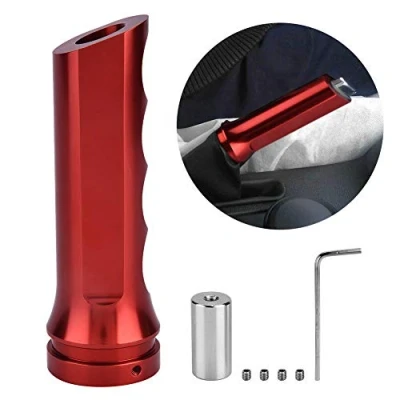 Abbildung von Gorgeri Universal Auto Handbremse Abdeckung, Aluminium Griff Schutz Hülle, Ärmel, Rot Schutzhülle