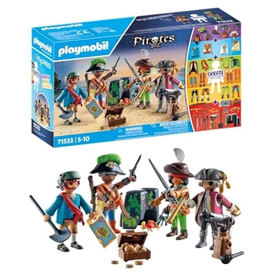 Abbildung von Playmobil® Konstruktions Spielset My Figures: Piraten (71533), Pirates, (83 St), Made in Europe