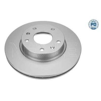 Abbildung von MEYLE 53 15 521 0008/PD Bremsscheibe Vorderachse 277 21 5 114,3 Belüftet Zink Lamellen beschichtet PD Quality LAND ROVER: Freelander I SUV