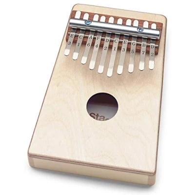 Abbildung von Stagg Kalimba 10 Schlüssel für Kinder, mit Tasche, Natur