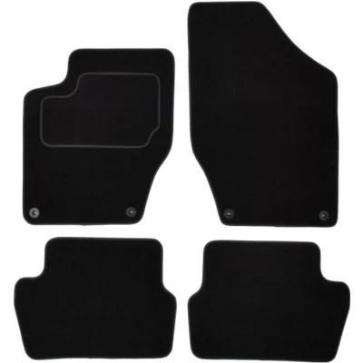 Abbildung von MAMMOOTH A041 PGT175 PRM 01 Fußmattensatz Textil vorne und hinten 4 schwarz PEUGEOT: 308 I SW