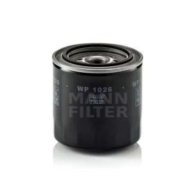 Abbildung von MANN FILTER WP 1026 Ölfilter M 24 X 1.5 mit einem Rücklaufsperrventil Anschraubfilter TOYOTA: Avensis II Kombi, Previa / Estima II, RAV4 SUV