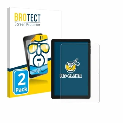 Abbildung von BROTECT (2 Stück Schutzfolie für Doogee T10W Displayschutz Folie Ultra Klar