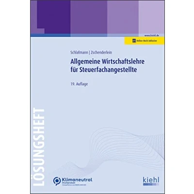 Abbildung von Allgemeine Wirtschaftslehre für Steuerfachangestellte Lösungsheft