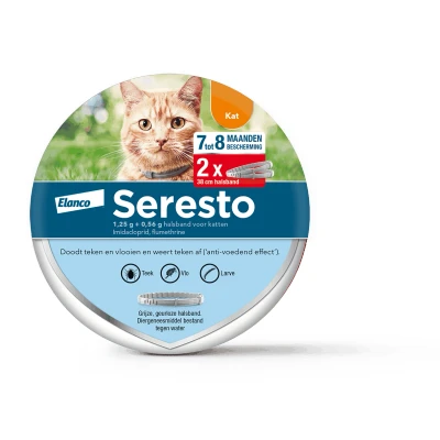Abbildung von Seresto Flohhalsband für Katzen 2 Stück