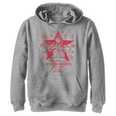 Abbildung von Marvel Jungen Doctor Strange im Multiversum des Wahnsinns Doodle Chavez Hoodie, Athletisch Heather, L