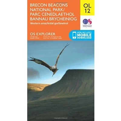 Abbildung von Brecon Beacons National Park / Parc Cenedlaethol Bannau Brycheiniog Western Area Ardal Gorllewinol (OS Explorer Map)