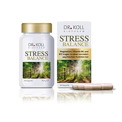 Abbildung von Stress Balance Dr.koll Vitamin B6 B12 Magnesium 60 St