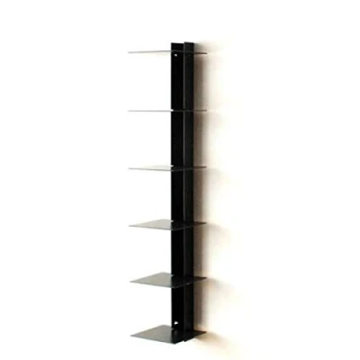 Abbildung von Haseform Bücherturm 90 cm (für 1 m Bücher) anthrazit Bücherregal Wandregal