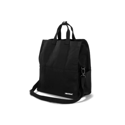 Abbildung von Recycelte Fahrradtasche Urban Proof City Tote Bag 22 Liter 36 X 32 19 Cm Schwarz