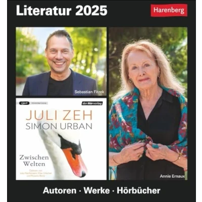 Abbildung von Literatur Tagesabreißkalender 2025 Kulturkalender Autoren, Werke, Hörbücher: Tischkalender für jeden Tag mit den Größen der Literatur. ... Bibliophile (Kulturkalender Harenberg)