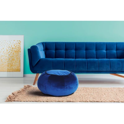 Abbildung von Kayoom Sitzhocker &quot;Pouf Taj Mahal 325&quot;, (1 St.), samtweich, farbig, modern, orientalisches Design