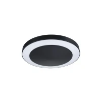Abbildung von Paulmann LED Außen Deckenleuchte &quot;Circula IP44 rund 320mm 3000K 14W 880lm 230V Kunststoff&quot;, 1 flammig, Dämmerungssensor Bewegungsmelder seewasserresistent