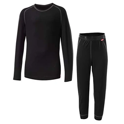 Abbildung von Löffler Kinder Set 3/4 Hose Transtex Warm, schwarz, 164, 13746