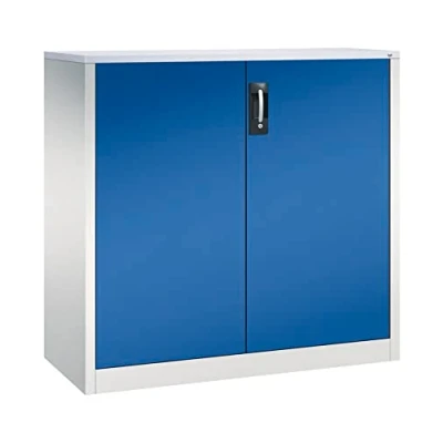 Abbildung von DENIOS C+P Flügeltürenschrank Acurado, als Beistellschrank, 1200 x 500 mm, lichtgrau