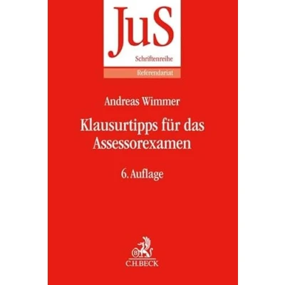 Abbildung von Klausurtipps für das Assessorexamen (JuS Schriftenreihe/Referendariat)