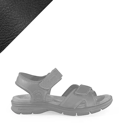 Abbildung von Sandalen Panama Jack Modell Sanders C18 Farbe Schwarz