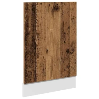 Abbildung von vidaXL Geschirrspülerblende Altholz Optik 45x3x67 cm Holzwerkstoff, Blende, Frontblende, Geschirrspüler Verkleidung, Frontblende