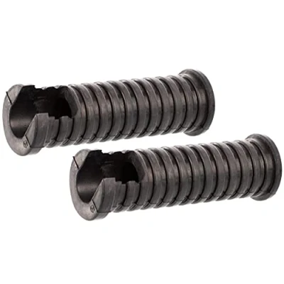 Abbildung von KOWALIT Set: 2x Fußrastengummi moderne Form, schwarz MZ ETZ, TS