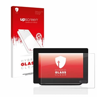 Abbildung von upscreen Schutzglas für Raymarine Axiom 9 Schutzfolie, Glas Folie [Klar, 9H Panzerschutz, Anti Fingerprint]