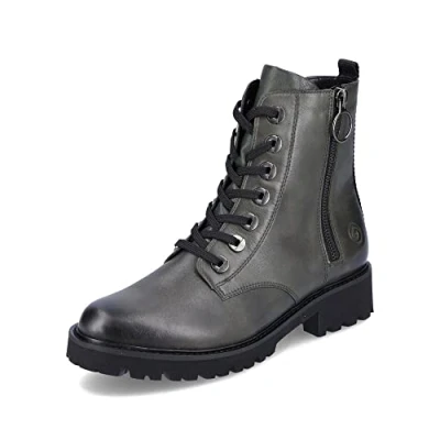 Abbildung von Remonte Schnürstiefelette, Damen, Größe: 41, Grün Schuhe