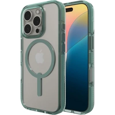 Abbildung von Apple iPhone 16 Pro Hülle MagSafe Recycelter Kunststoff ZAGG Hard Case/Backcover Handyhülle Transparent Shockproof/Stoßfest