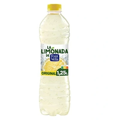 Abbildung von Wasser FONT Kerze Limonade Zitrone PET 1,25 l (6 Flaschen)