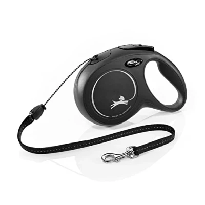 Abbildung von Flexi Leine New Classic m 8 Seil bis 20kg Schwarz