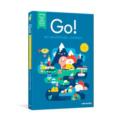 Abbildung von Go! (Blue): A Kids&#039; Interactive Travel Diary and Journal (Wee Society)