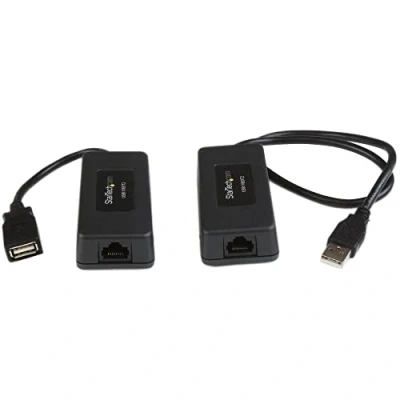 Abbildung von StarTech.com 1 Port USB über Cat5 / Cat6 Extender bis zu 40m Ethernet Verlängerung