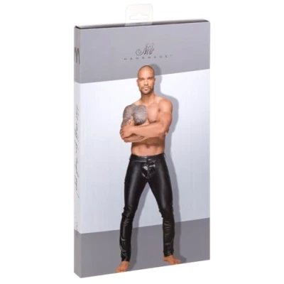 Abbildung von Hose „Decadence“ im Powerwetlook mit Lack Details