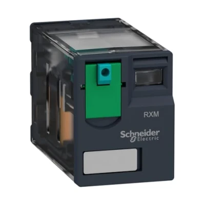 Abbildung von Schneider Electric RXM4AB1BD Miniaturrelais Rxm, 4 W, 6 A, 24 VDC
