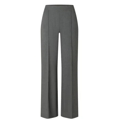 Abbildung von MAC Jeans Chiara Stoffhose, Damen, Größe: 40x30, Anthrazit