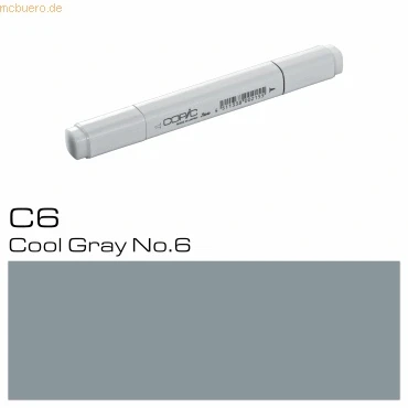 Abbildung von 3 x Copic Marker C6 Cool Gray