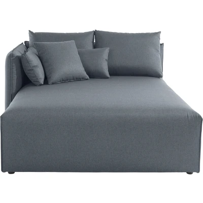 Abbildung von andas Ottomane &quot;Nöre&quot;, Lounge Modul zum eigenen Zusammenstellen, Breite 138cm, Tiefe 168cm