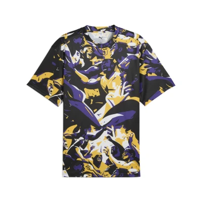 Abbildung von Puma Sport Tshirt, Herren, Größe: Small, Team violet aop