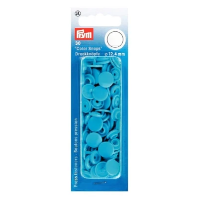 Abbildung von PRYM Druckknöpfe Color snaps Turquoise 12,4 mm