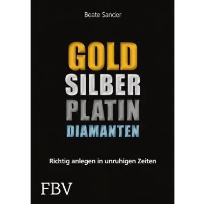 Abbildung von Gold, Silber, Platin, Diamanten: Richtig anlegen in unruhigen Zeiten