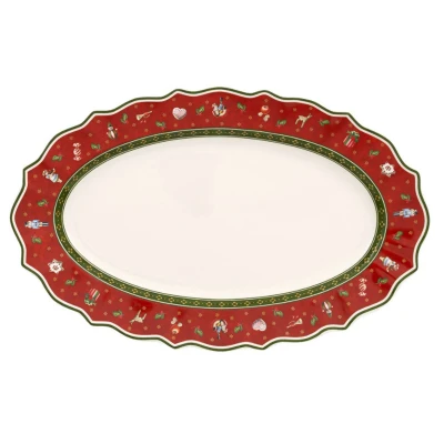 Abbildung von Villeroy und Boch Servierplatte Toy&#039;s Delight 38 cm Rot