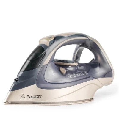 Abbildung von Beldray Titanium Powerlite Dampfbügeleisen Keramiksohle, automatische Abschaltung, 200g/min Dampfstoß, 320ml Wassertank, 3m Kabel, Aufheiz &amp; Bereitschaftsanzeigen, variable Temperaturregelung