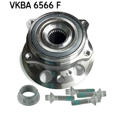 Abbildung von SKF VKBA 6566 F Radlagersatz mit Flansch, integriertem ABS Sensor 148 MERCEDES BENZ: GLK, C Klasse T modell, Limousine