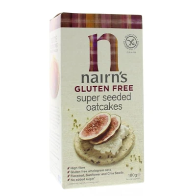 Abbildung von Nairns Haferkekse Super Entkernt (180 Gr) Reform Lebensmittel
