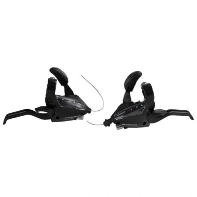 Abbildung von Shimano Unisex Erwachsene ST EF500 Schalt /Bremshebel, Schwarz, Einheitsgröße