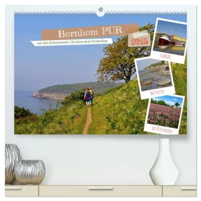 Abbildung von Bornholm Pur (hochwertiger Premium Wandkalender 2025 DIN A2 quer), Kunstdruck in Hochglanz
