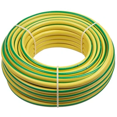 Abbildung von Meister Schlauch Trikotgewebe, 12,7 mm (1/2 Zoll) 30 m Länge Zur Bewässerung großflächiger Gärten Knickfest &amp; Abriebfest UV beständig/Gartenschlauch aus Erst PVC/Wasserschlauch / 9930140