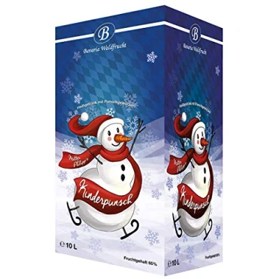 Abbildung von Bielmeier Hitzkopf Kinderpunsch Fruchtpunsch alkoholfrei 10x10 Liter Bag in Box Bayernwald