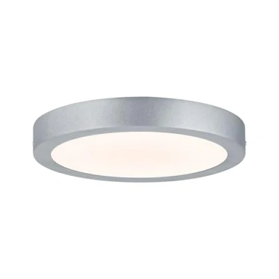 Abbildung von Paulmann 70655 LED Panel Lunar rund 300mm 17W 230V Chrom matt Alu Deckenaufbauleuchte Deckenleuchte Deckenlampe