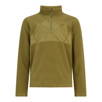 Abbildung von Ziener Jonki Fleecepullover für Kinder, Größe: 152, Deep olive
