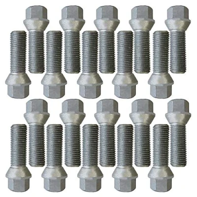 Abbildung von 20 Radschrauben Radbolzen Kegelbund M14x1,5 32mm kompatibel mit VW Amarok Beetle Bora Caddy CC Corrado Crafter EOS Fox Golf Jetta