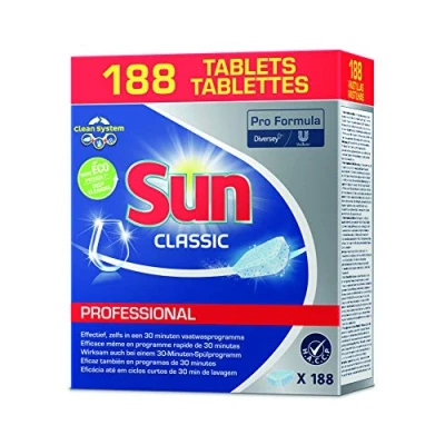 Abbildung von SUN Professional Classic Tabs Spülmaschinentabs, 8717163624173, 7615400778263, 1 Packung = 188